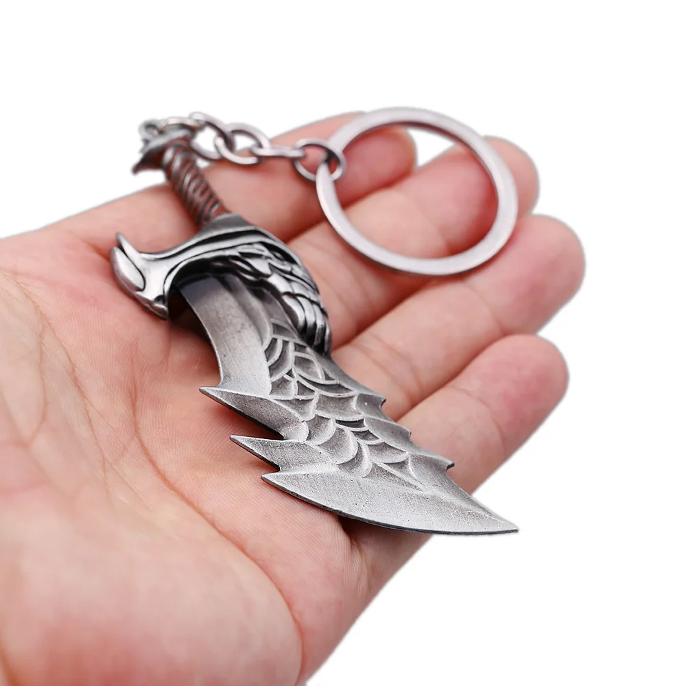 God Of War Ragnarok Keyring Keychain Blade of Chaos Leviathan Axe Olympus  Shield 