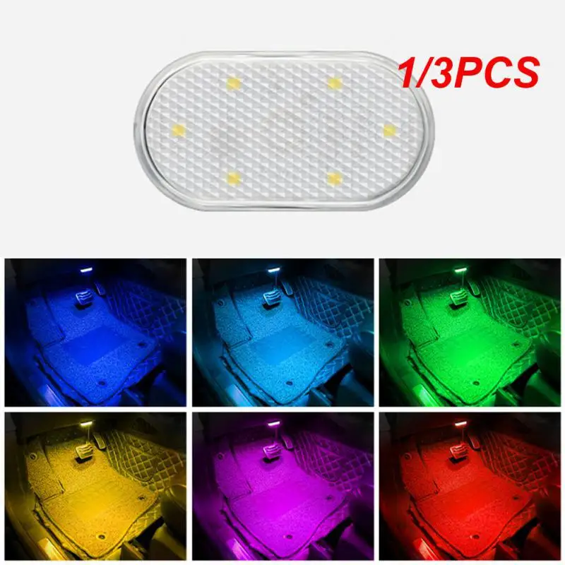 

1/3 шт., автомобильная лампа для чтения с датчиком касания