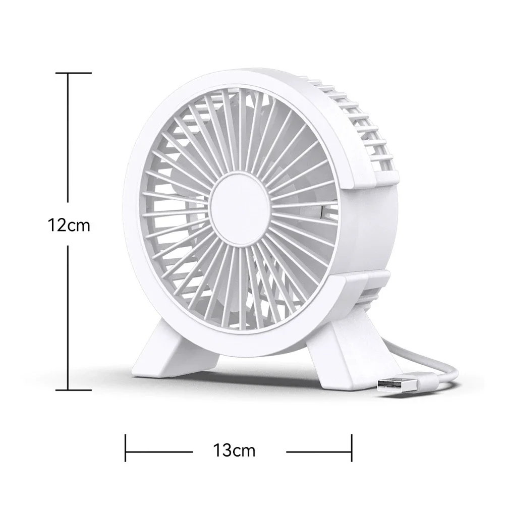 Electric Fan Portable Cooling for Laptops Silent Usb Fan for Home Officeoutdoor Desktop Cooler Camping Air Mini Appliances 6