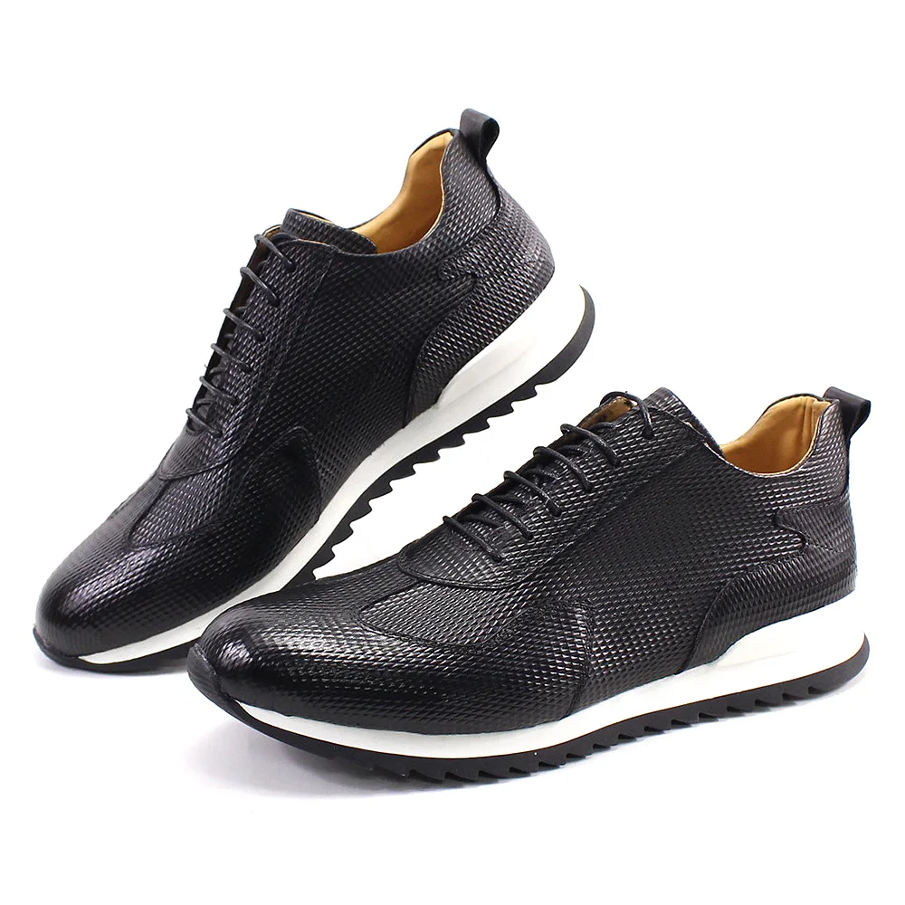 

Men's Casual Shoes Genuine Leather Fashion Designer Oxford Handmade Comfortable Male Sneakers Outdoor Street Flat Shoes for Men