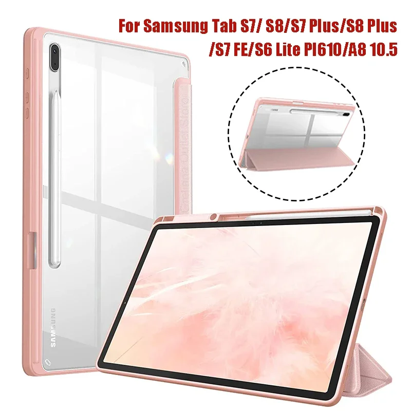 Premium Tablet Case with Pencil Holder - Enhanced Protection