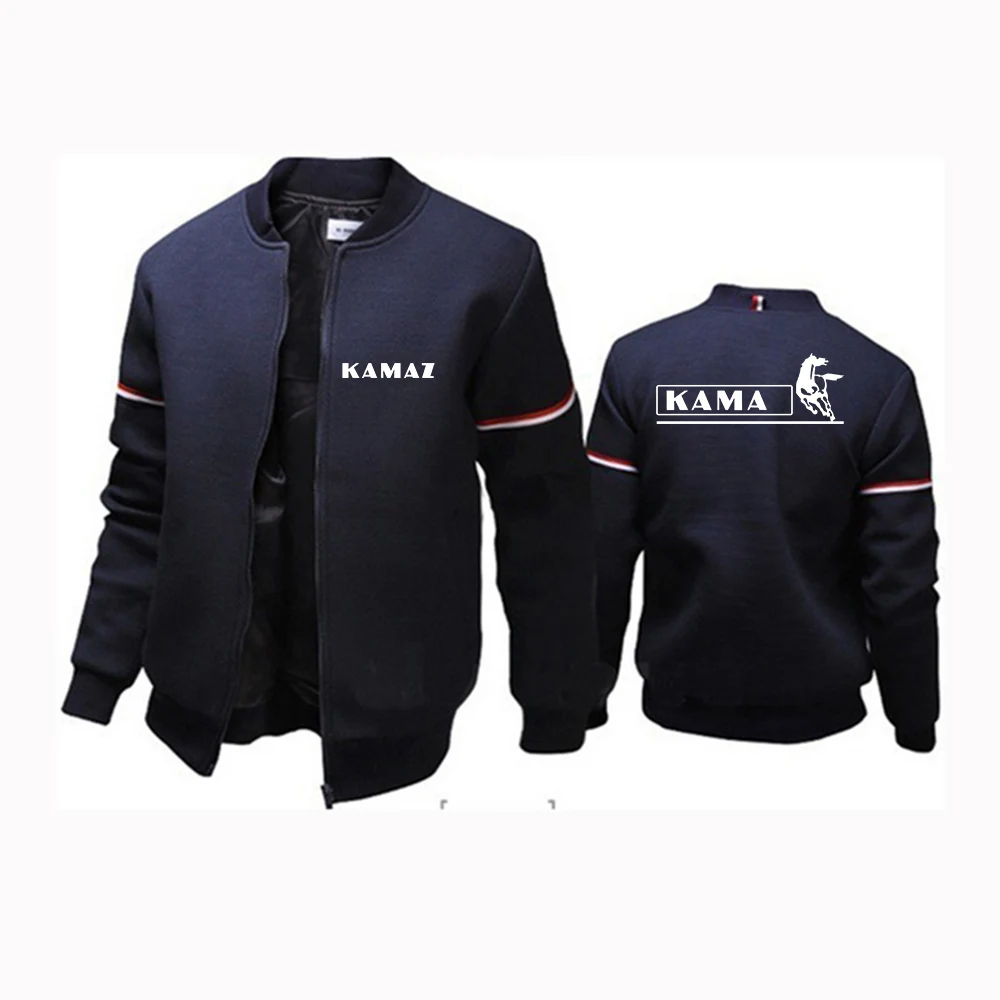 

KAMAZ 2023 Men's New Round Neck Fight Jackets Hooded Long Sleeves Outdoor High Quality Fashion Hip Hop Zipper Hoodies Coats Tops