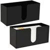 Countertop Paper Towel Dispenser Acrylic Paper Towel Holder Paper Towels Storage Container for Z Fold C Fold Multi-fold Paper 5