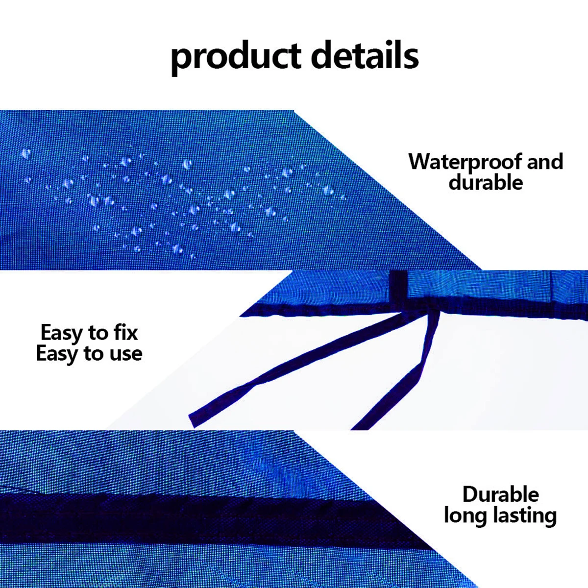 Outdoor Tent Sunshade Waterproof Awning Sunshade Sail Beach Camping Terrace Gazebo Shade Awnings Tent Surface Without Bracket