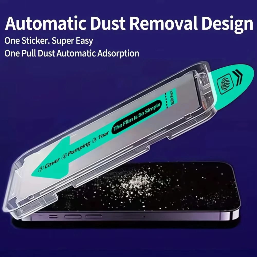 1-5PCS Protezione per la privacy senza polvere per Samsung S26 Ultra S26 S26+ Vetro temperato protettivo per Samsung S26Ultra S26 S26+ - immagine 6