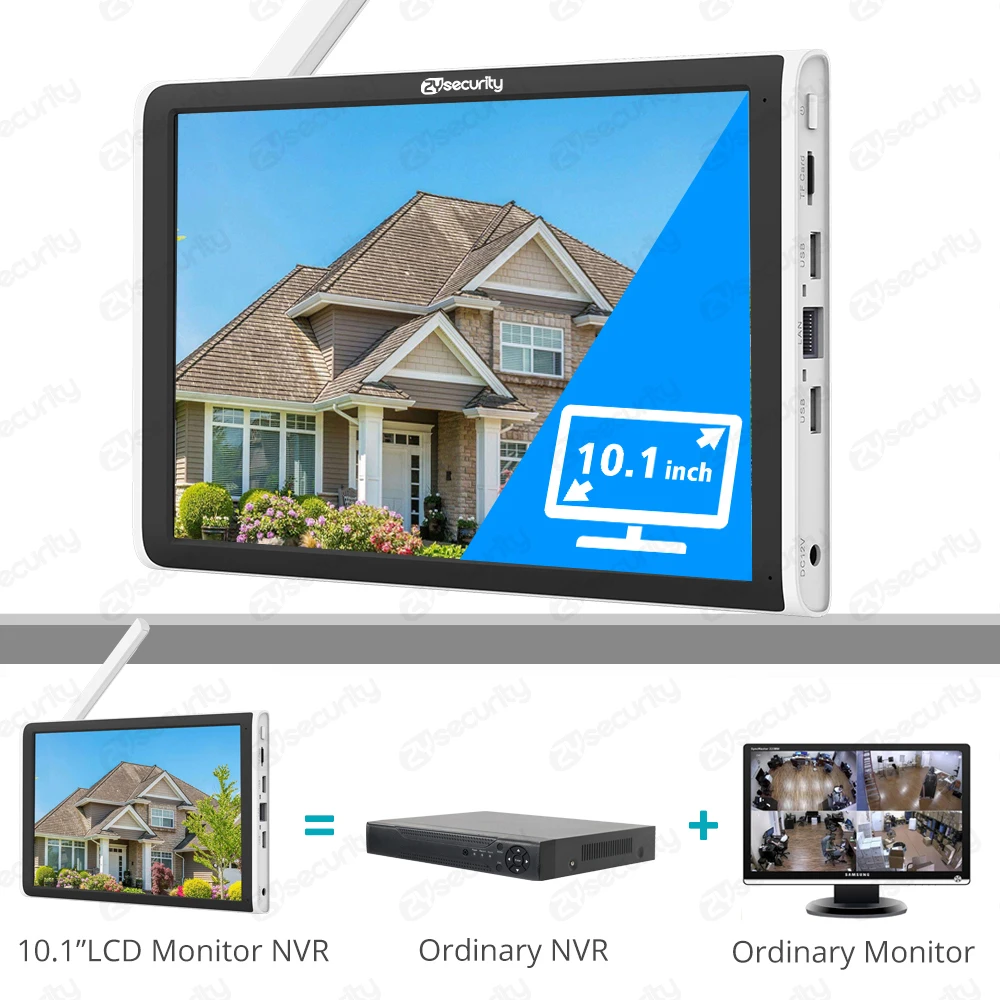3MP WiFi Home Security Kit 10.1\
