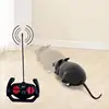Cartoon Mini Remote Mouse Prank Toys Realistic Filling Animal Plush Mouse Electronic Remote Control Mice for Cat Interactive Toy 5