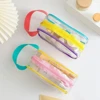 Women Swimming Bag Waterproof Handbags Transparent PVC Plastic Pool Beach Makeup Organizer Toiletry Storage PVC Bag 5