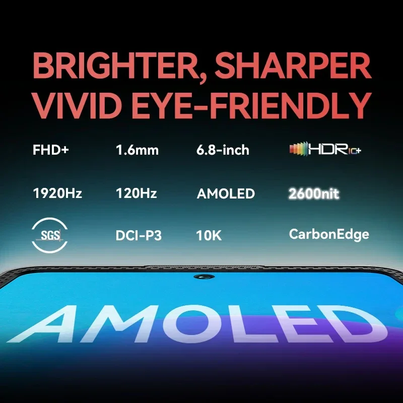 IIIF150 Air2 Ultra Rugged Smartphone 5G Android Mobile Phohe 6.8''FHD+ 120Hz AMOLED Screen 16GB+512GB 108MP Camera Phone
