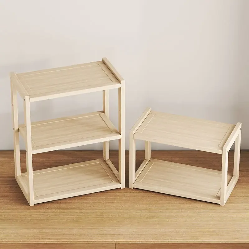 2/3 Layer Desktop Magazines Books Storage Storage Shelves Book Display Shelf StandHolder Desk Organizer Bookshelf Bookend 3
