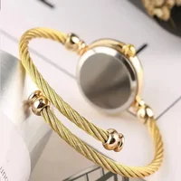 Watch for Women Small Gold Bangle Bracelet Luxury Watches Stainless Steel Ladies Quartz Wrist Watch Brand Casual Women Reloj - Image 5