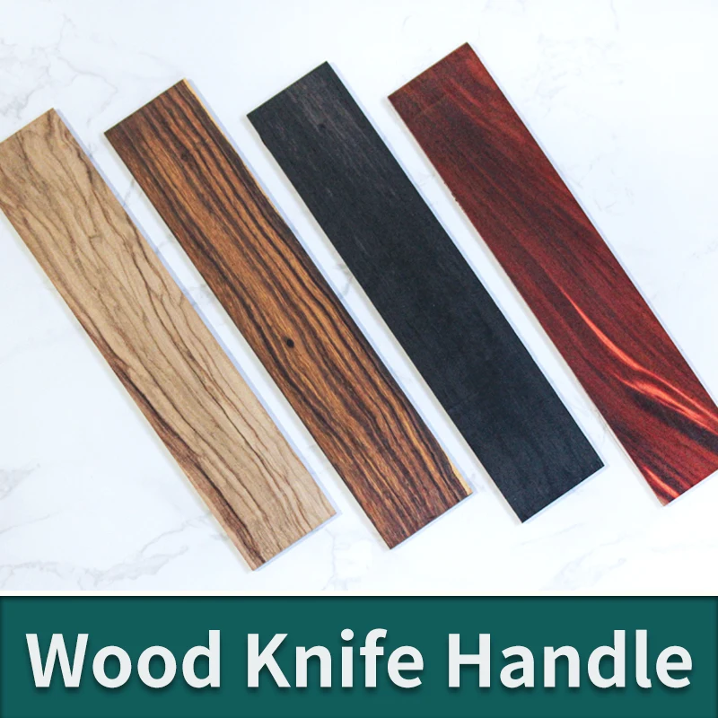 Premium Wood Knife Handle Blanks for Crafting - 200mm Length, 2-6mm Thickness