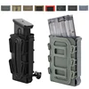 5.56mm 7.62mm Fast Mag Pouch Tactical Magazine Pouch 9mm Molle Belt Clip Fast Attach Carrier Soft Shell Rifle Mag Carrier 1