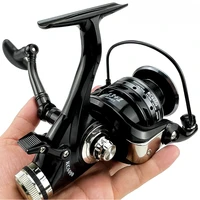 3000-6000 Double Brake Fishing Reels Super Strong Carp Feeder Spinning Wheel Saltwater Fishing Reel Left Right Interchangeable 1