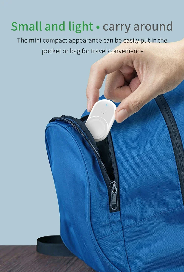 Portable Magnetic Watch Wireless Charger For Apple Watch iWatch 9 8 UItral 7 6 5 4 3 SE 1100mAh Battery Inside Fast USB Charging