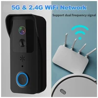 5G 2.4G WiFi Campainha de vídeo 1080P Tuya Smart Outdoor Wireless Intercom Câmera sem fio à prova d'água Ringing Bell - Imagem 2