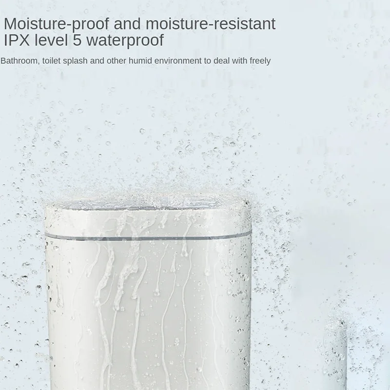 7L trash can smart sensor automatic household electronic kitchen bin toilet waterproof narrow seam sensor bin-smart trash can