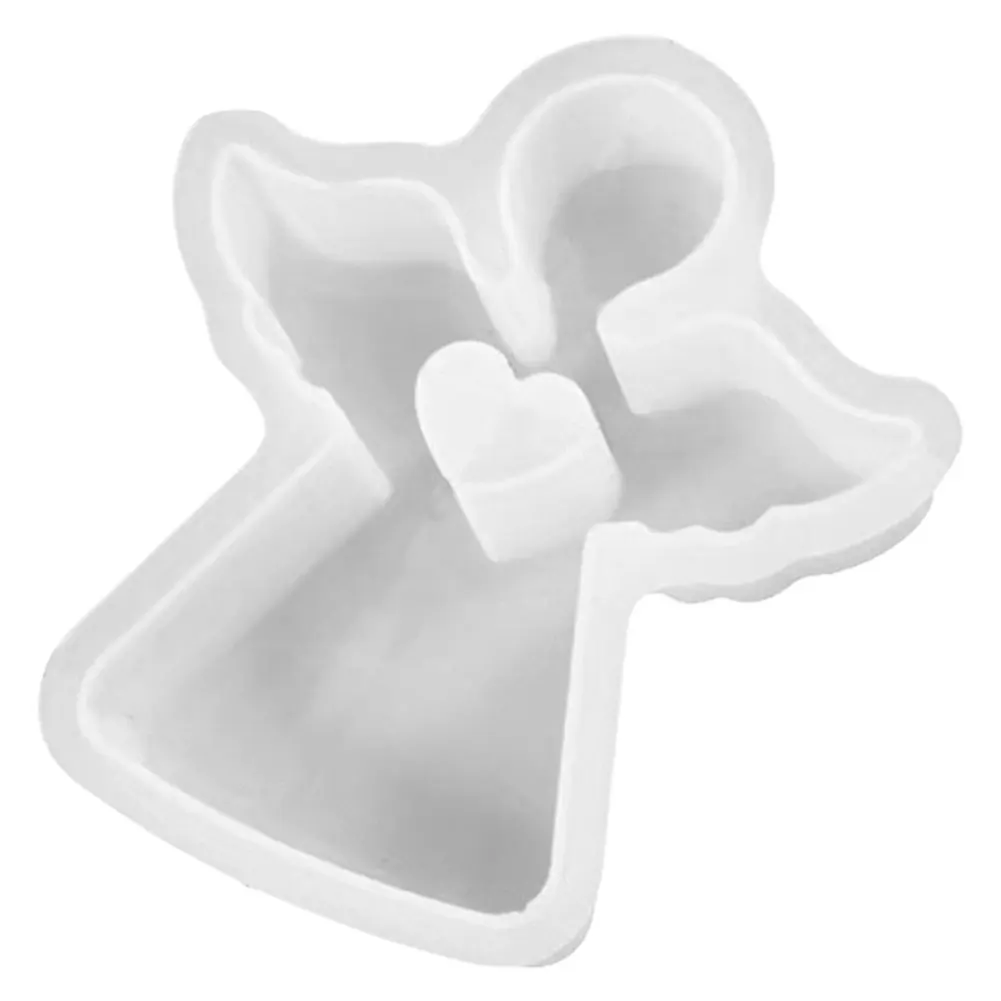 Angel Handmade Candle Mold DIY Bubble Candles Moulds Multifunction Silicone Candle Moulds Quick Release for Adults Kids