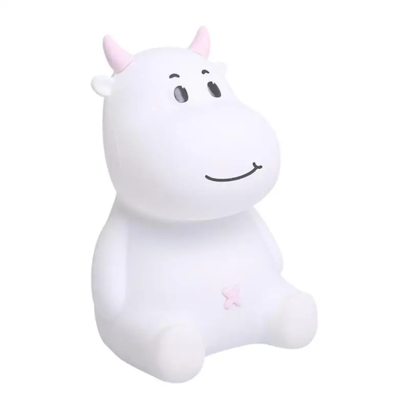 

Soft Tap Nightlight USB Silicone Night Lamp Rechargeable Novelty Nightlight Home Decorations For Bedroom Nursery Living Room