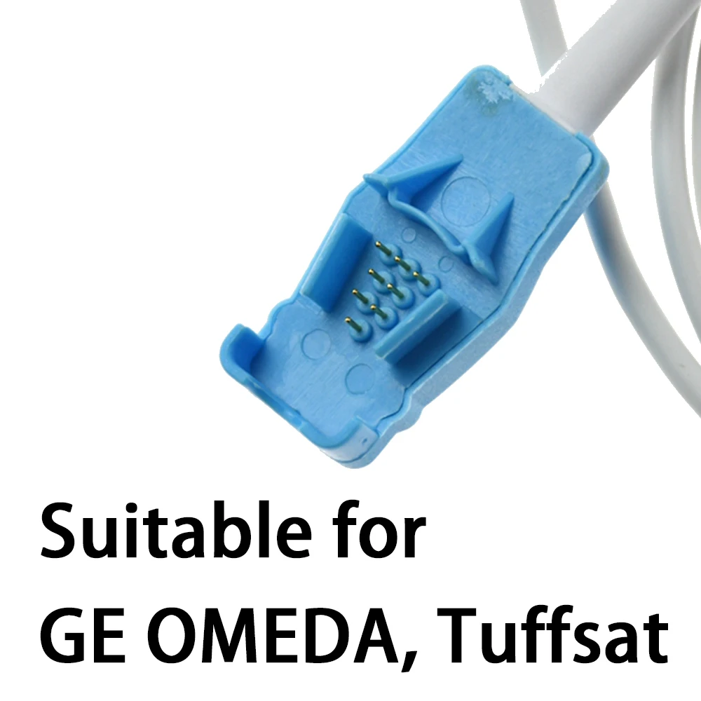 Фото Совместим с GE Omeda, Tuffsat монитор пациента, материал повязки, одноразовый датчик SPO2 для данных кислорода импульсного оксимаксера №2