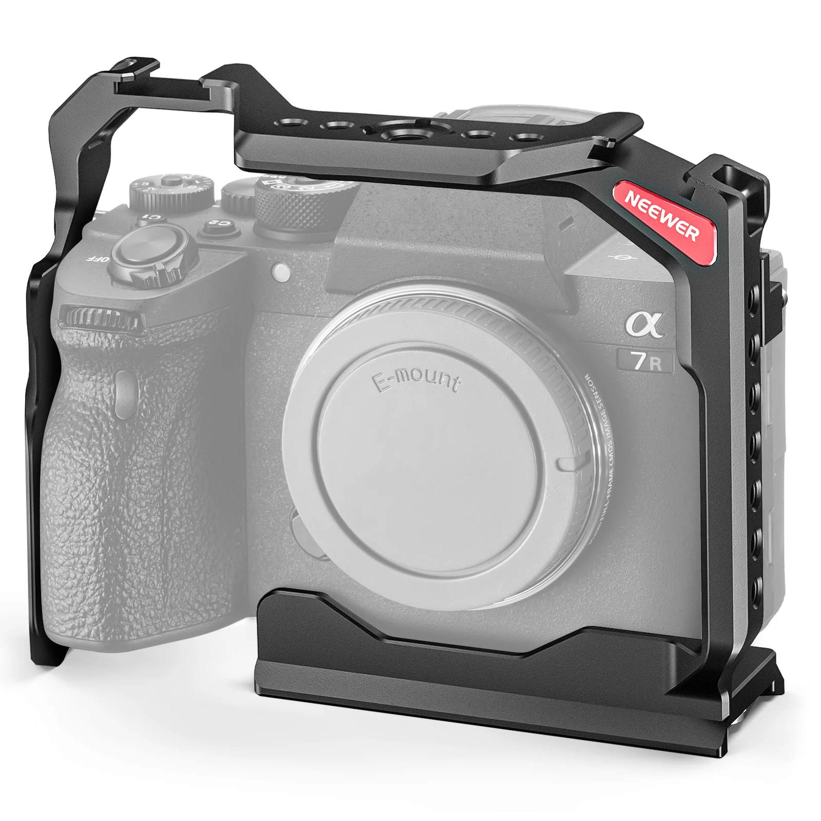 Full Camera Cage For Sony a7R V/a7R IV/a7 IV/a7S III/a1 Aluminum Video Camera Ri