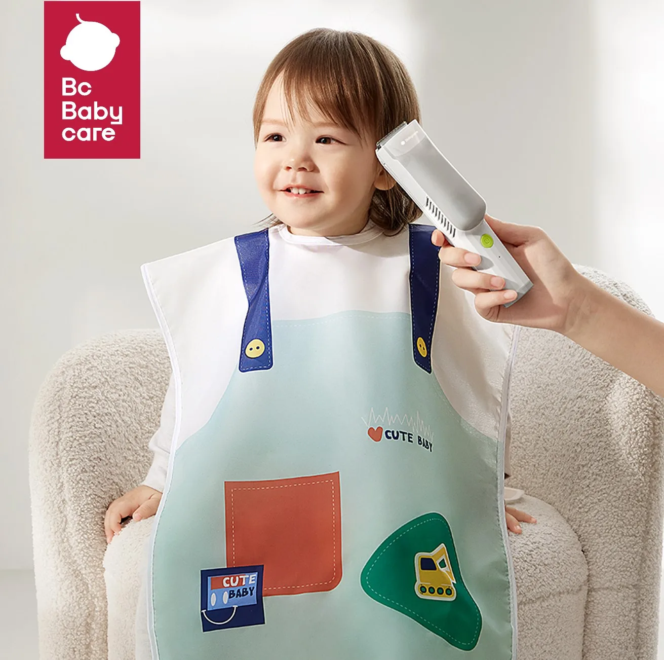 Bc Babycare Vacuum Baby Hair Clipper Automatic Hair Suction , Silent Newborn Children Cutting Trimmer,Baby Haircut Gadget