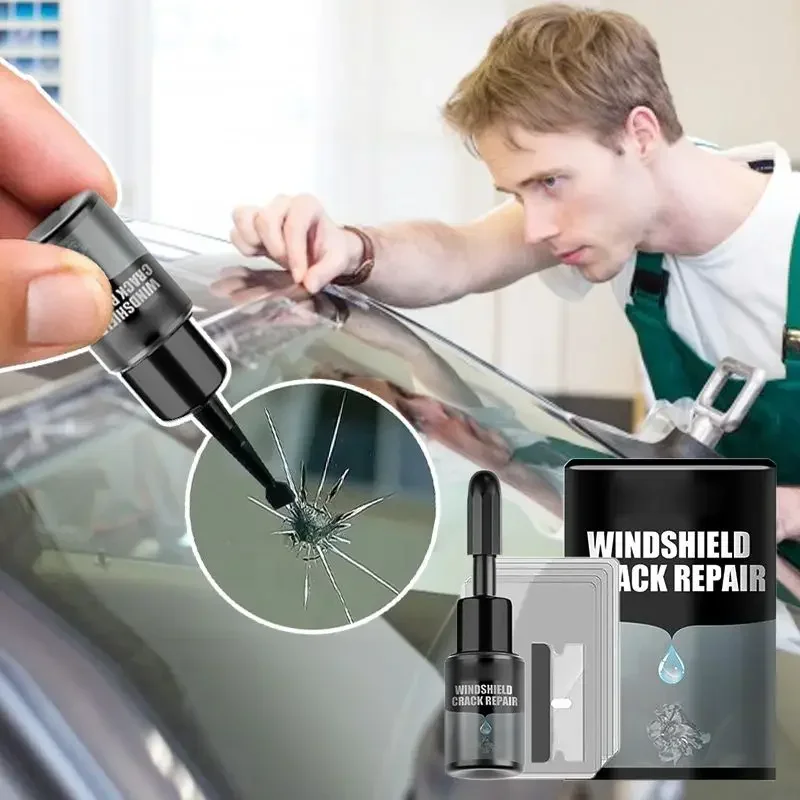 Windshield Crack Repair Automotive Glass Repair Fluid Adhesive Liquid