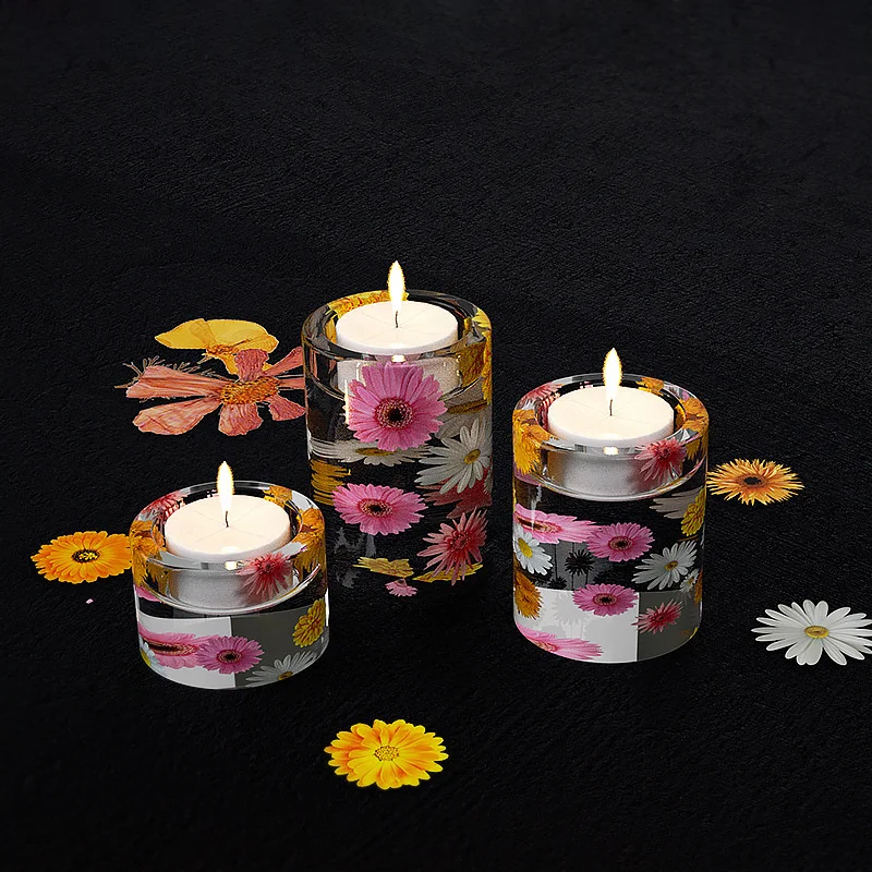 Cylindrical Candle Holder Mold 2