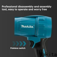 Makita ventilateur violent Turbo Jet ventilateur 30000 tr/min plumeau d'air électrique vitesse du vent Turbo Rechargeable avec outil de nettoyage de voiture léger 3
