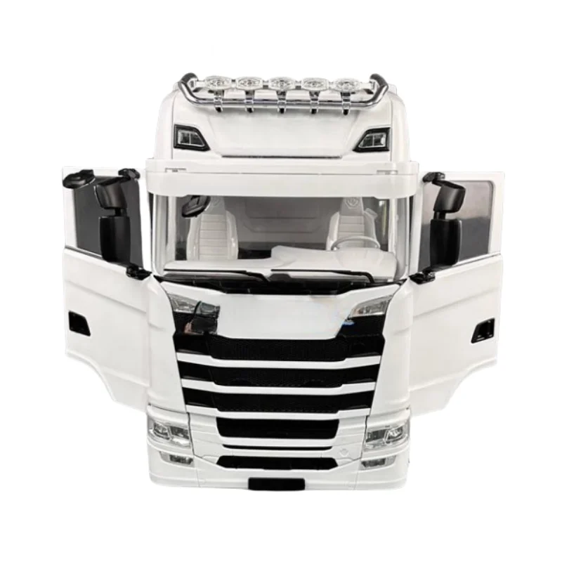 Openable Cabin Car Shell Fender For 1/14 Tamiya RC Truck Scania 770s Tamiya SCALE CLUB LESU Trailer Tractor Parts 3