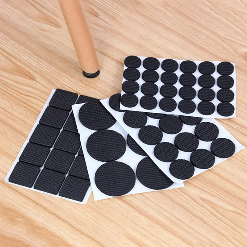 Self-Adhesive Anti-Skid Furniture Leg Floor Protector Pads