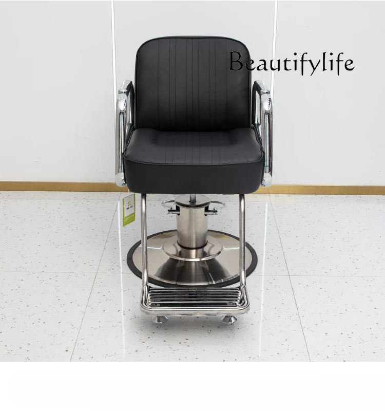 

Internet Celebrity Hairdressing Chair for Hair Salon Barber High-End Barber Shop Hot Dyeing Chair Japanese Chair