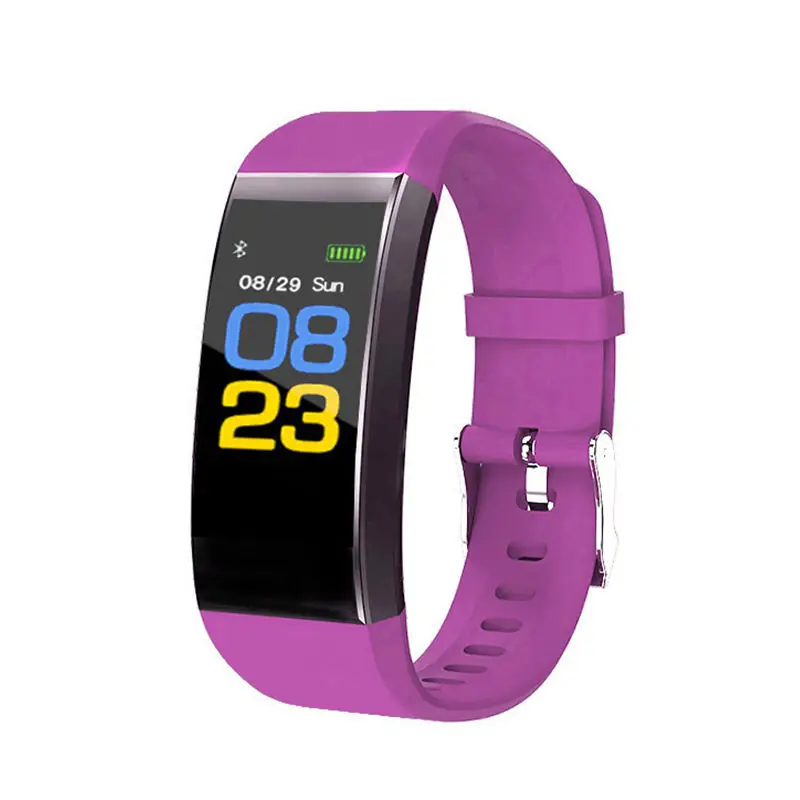 115plus Bluetooth Smart Sport Bracelet Waterproof Heart Rate Blood Oxygen Adult Blood Pressure Electronic Bracelet Monitoring