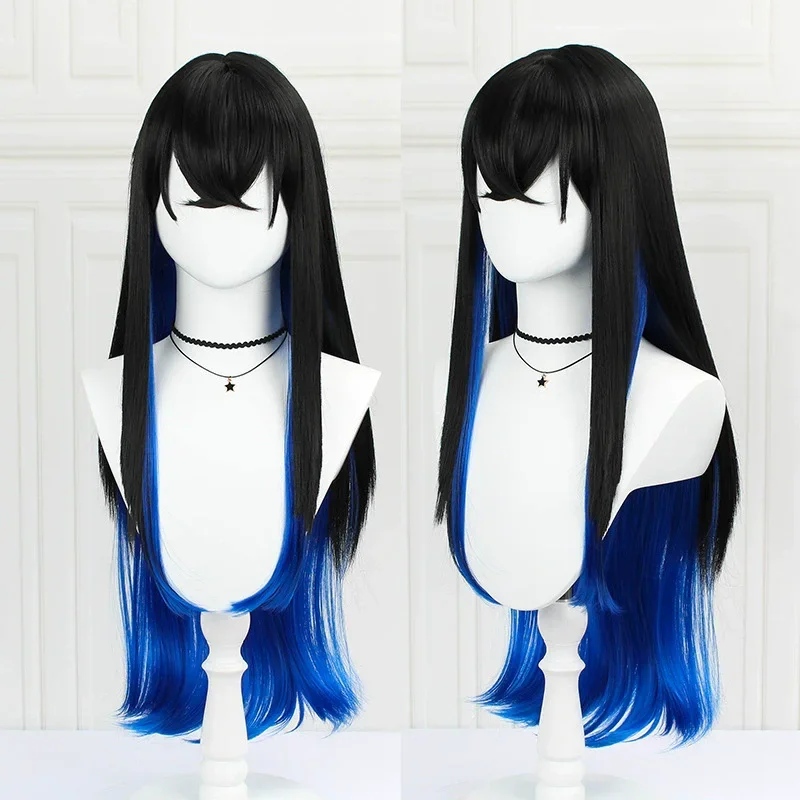 Demon Slayer: Kimetsu no Yaiba: Inosuke Hashibira | Blue Cosplay Costume Set 35 Demon Slayer: Kimetsu no Yaiba-Inspired Inosuke Hashibira Cosplay Costume for Women (Unofficial)