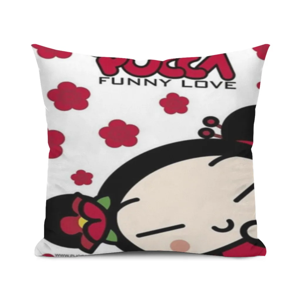 

Cute Cartoon Pucca Garu Pillowcase Cushions Cover Cushions Home Decoration Pillows For Sofa
