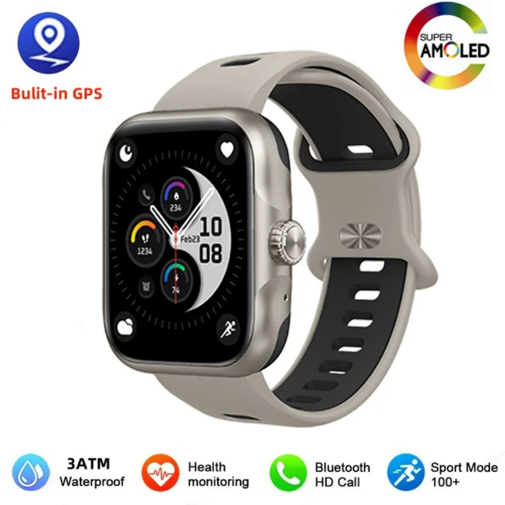 Smartwatch Pressione Sanguigna Monitoraggio Sonno Smartwatch Uomo MARSYU Con ECG, Glicemia, Pressione Sanguigna, Sonno - Schermo 1,96, IP68, 100+ Modalità Sport, Compatibile IOS E Android Fitness Tracker 100 Modalità