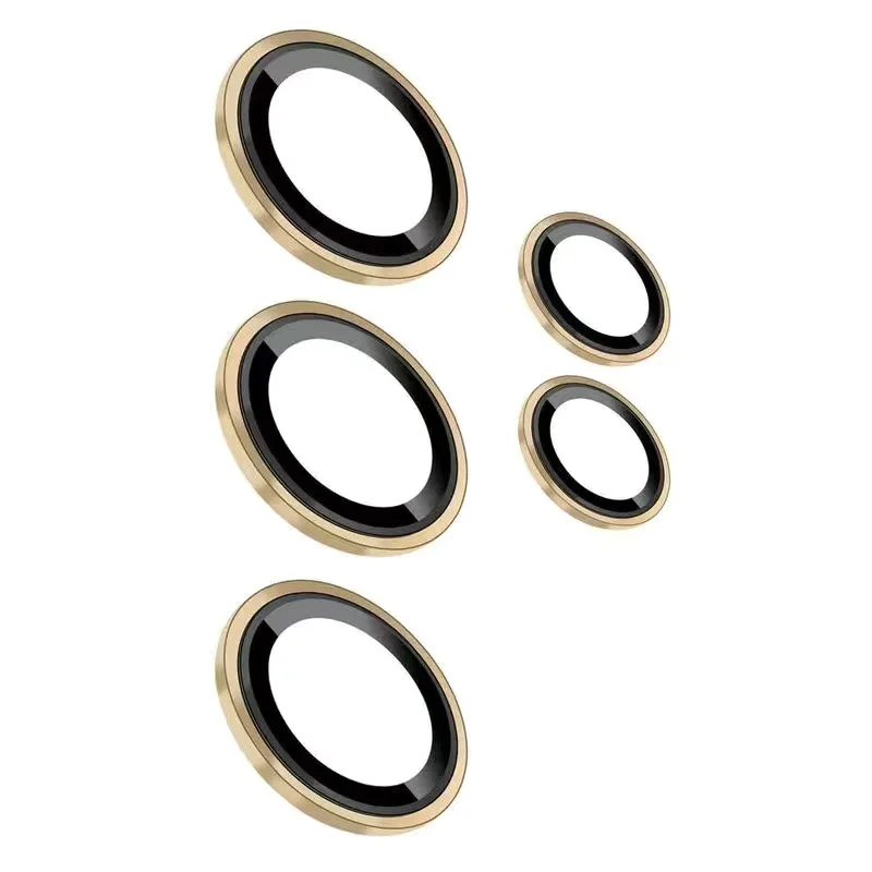 Premium Tempered Glass Camera Lens Protector with Metal Scratch Resistance