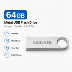 High - Capacity Waterproof USB Flash Drive - Available in 64GB, 128GB, 256GB (64GB)