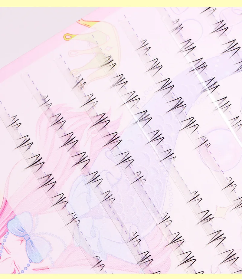 10 Reihen 5–7 mm Air Lower Wimpern Fee Fake LashesSegmentierte natürliche Unterwimpern Manga Bottom Lashes Makeup Wimpern-Make-up-Tool – Detail 11