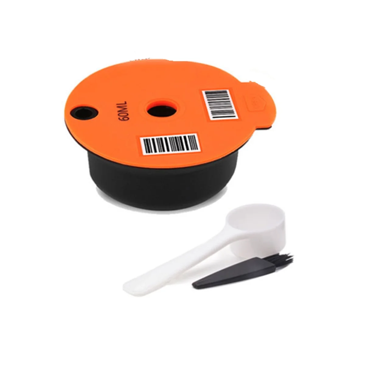 Per Cialde Di Capsule Di Caffè Riutilizzabili Macchina Per Filtri Ricaricabile Pod Capsule Di Caffè Pod Parte Di Ricambio 60Ml