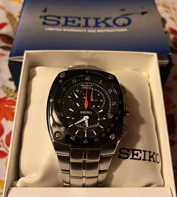 Seiko Kinetic Snl015 Shop Seiko Sportura Snl015 Flash Sales