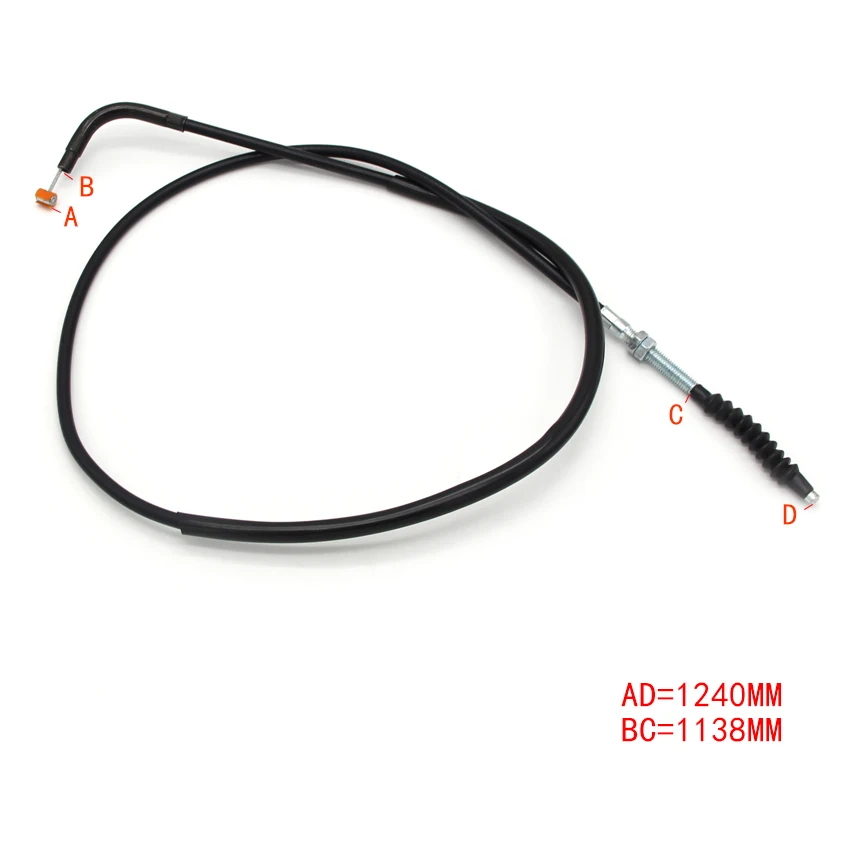 Motorcycle Clutch Cable Steel Wire Line For Yamaha MT-09 MTN850 MT09 FZ09 FZ-09 XSR900 MTM850 OEM:1RC-26335-01 1RC-26335-00