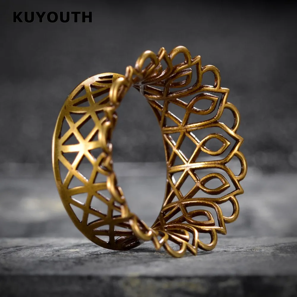 Copper Ear Tunnels Plugs Expanders Ear Plugs Tunnels Stretchers Ear