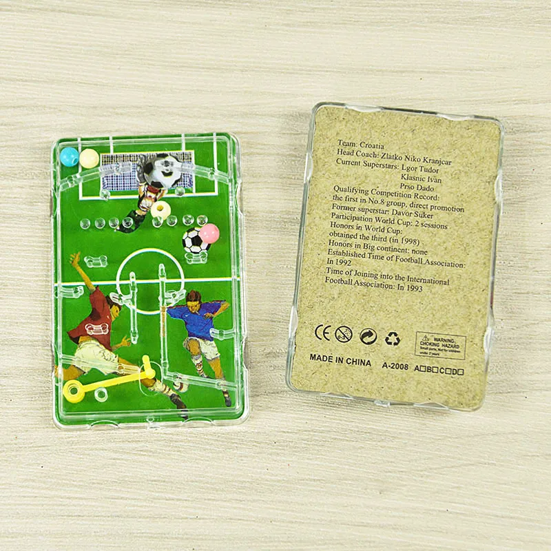 Football Maze Game Early Educational Toy for Kids Birthday Party Decoration Favors Boys Girls Soccer Toy Gift Bag Giveaway 10pcs, educational toy