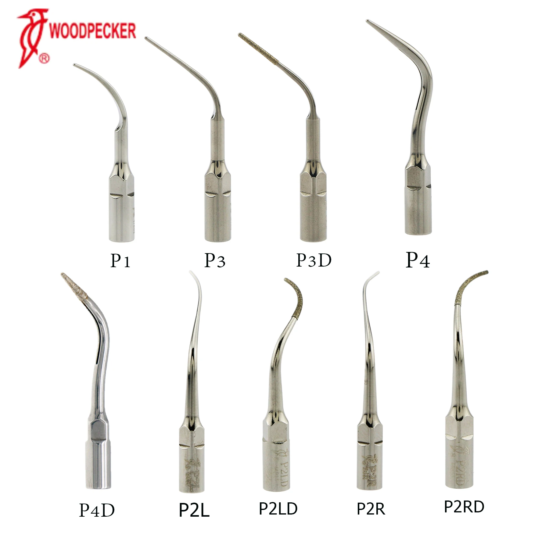 Escalador Ultrasónico Dental Woodpecker P1 Puntas Periodontales Se