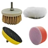 4 PCS Accessories, Brush Head Bristle Sponge Wool Brush Head For DOOGALKAI KAI624 K625 K626 Electric Shoe Polisher Accessories 1