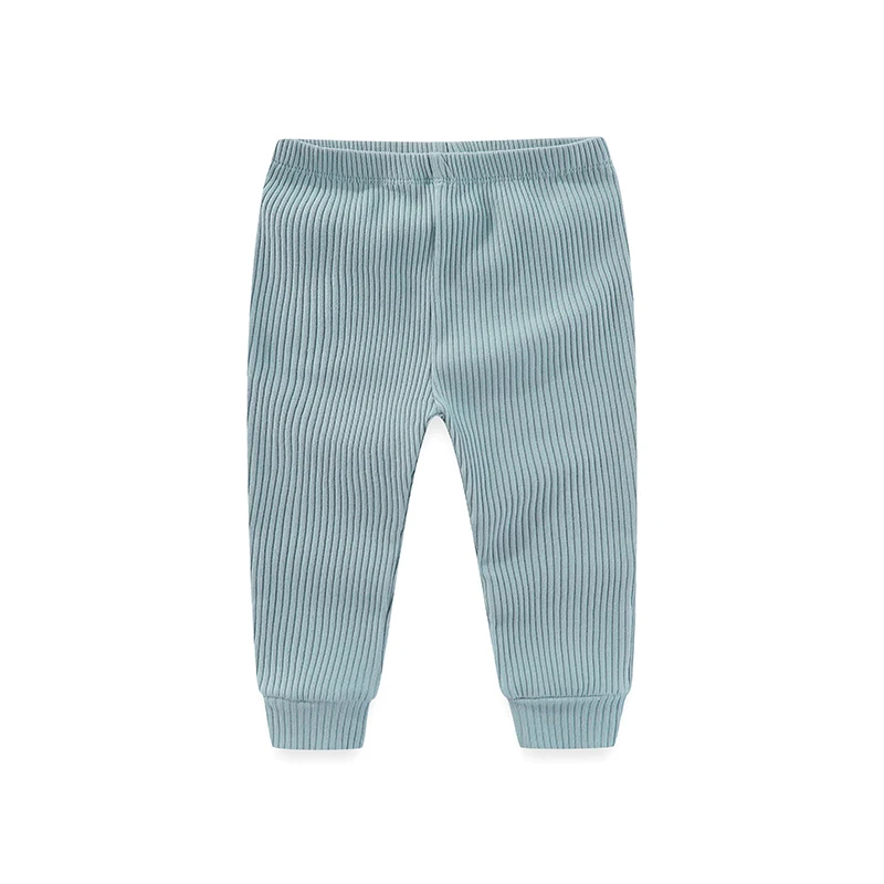 Unisex 1 Piece Solid Color Cotton Newborn Baby Boy Pant 0-24Months Autumn Baby Girl Pant Trousers Spring Legging 4