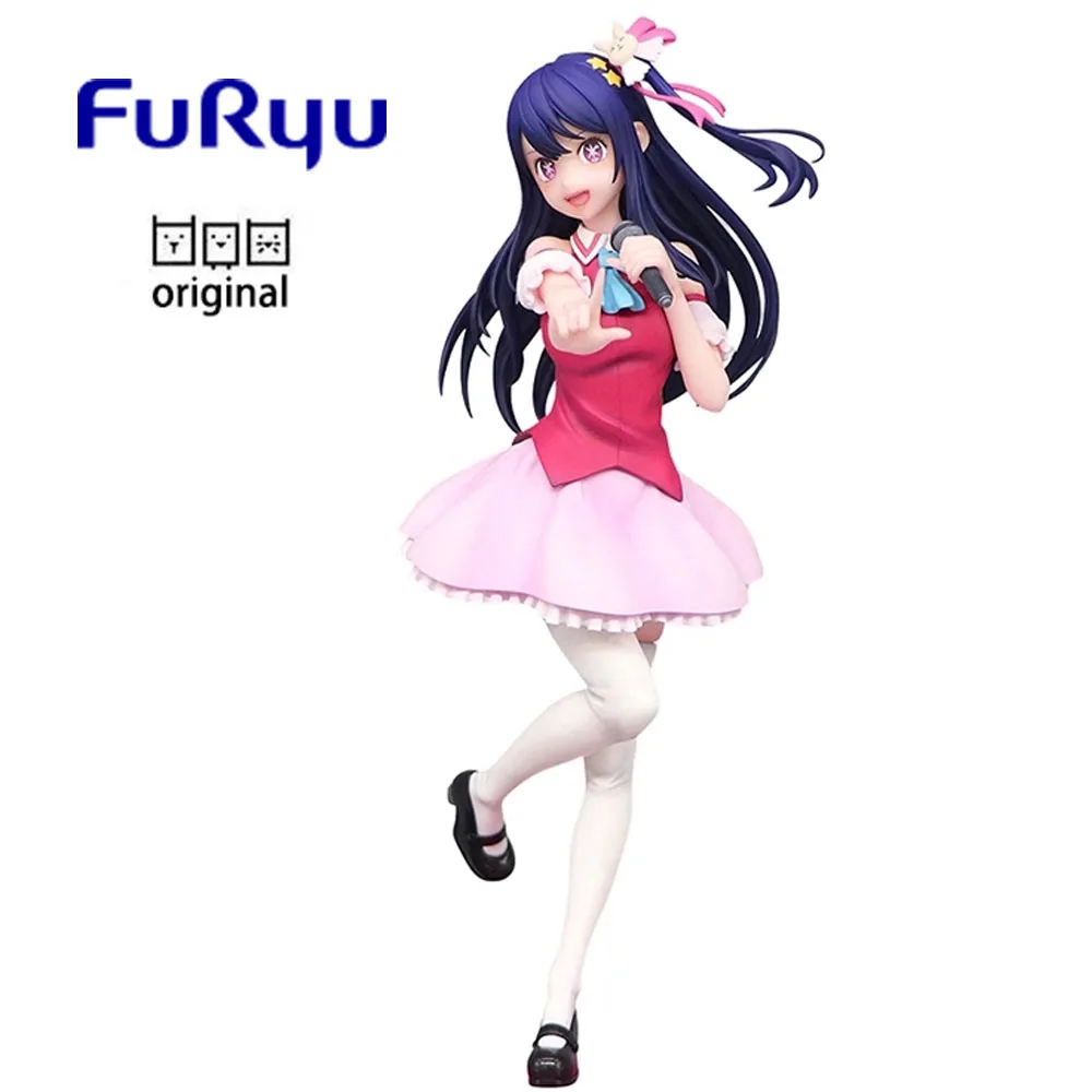 

In Stock FuRyu Trio-Try-iT Oshi No Ko Hoshino Ai 21Cm Original Anime Figure Pvc Model Collectible Toys