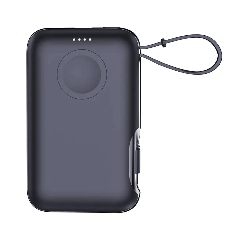 5000mAh 마그네틱 보조배터리 시계 Apple Galaxy 시계용 무선 충전기 미니 보조배터리폰 외부 보조배터리팩