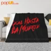 Real Hasta La Muerte Anuel Aa Album Blanket Plush For Bed Microfiber Skin Friendly Home Decotation 1